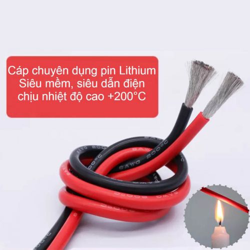 Dây 2AWG chuyên dùng, chịu nhiệt 200 độ C
